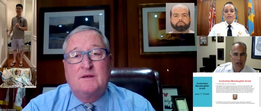 费城市长就中餐馆老板帮处理车祸时被击身亡事件发表讲话