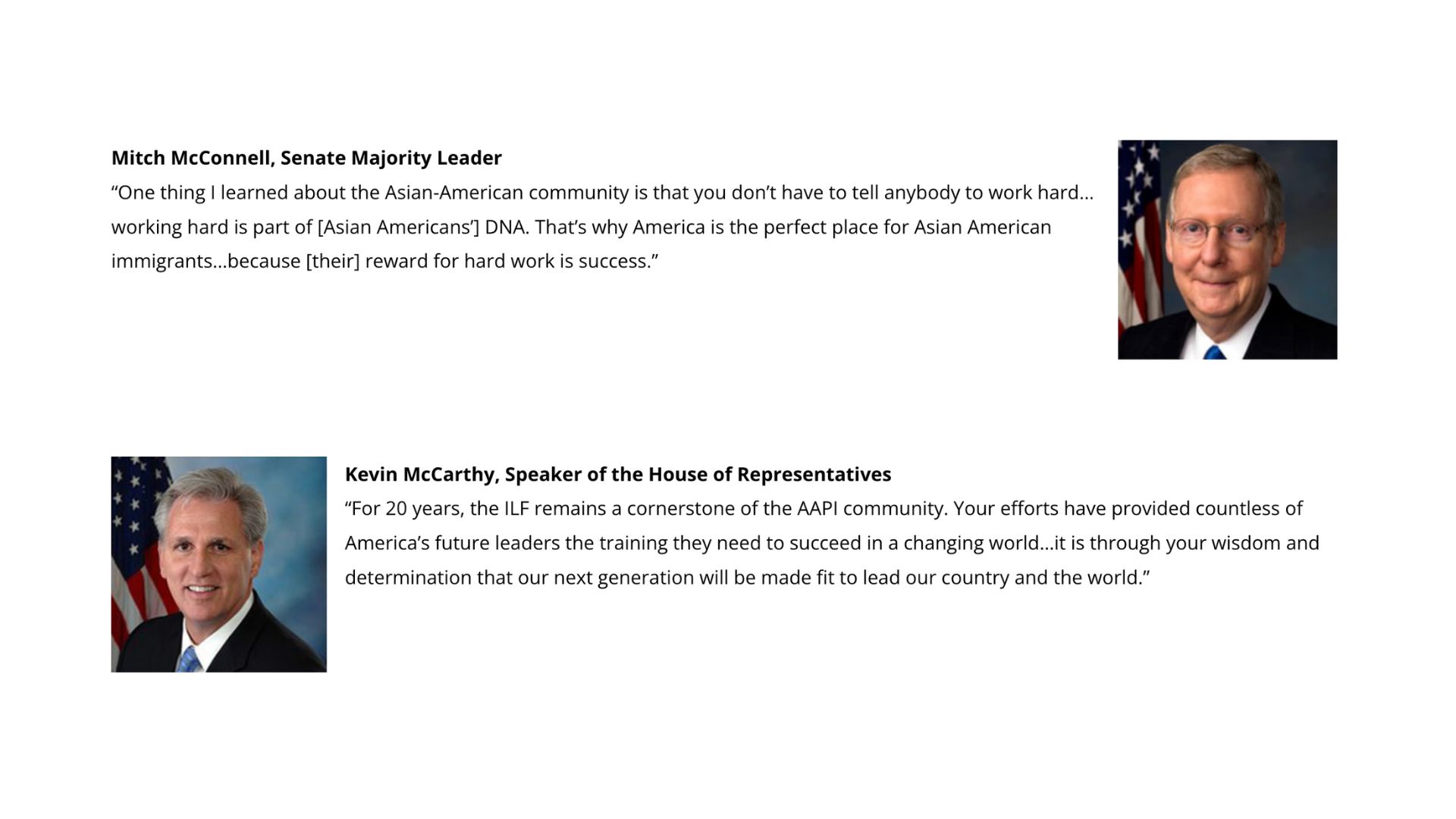 International Leadership Foundation Announces for Asian American Youth to Join the 2024 Summer Civic Fellowship Program National Endorsements pic 004