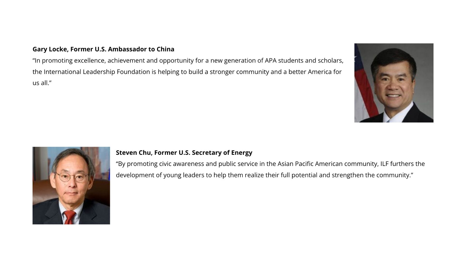 International Leadership Foundation Announces for Asian American Youth to Join the 2024 Summer Civic Fellowship Program National Endorsements pic 006