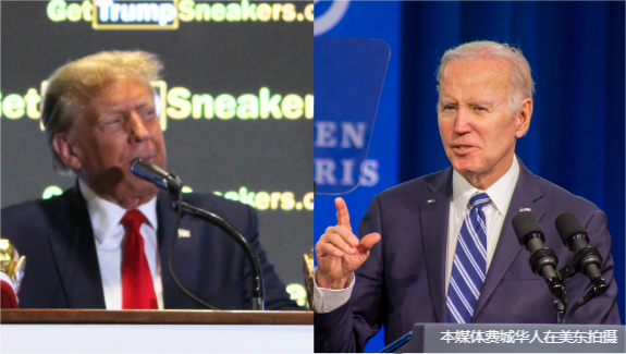 拜登与特朗普在美墨边境交锋 