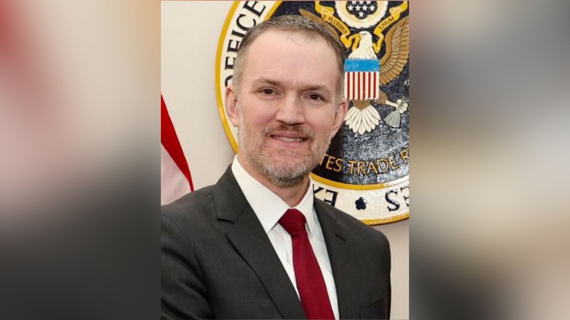 贾米森·格里尔宣誓就任美国第20任贸易代表