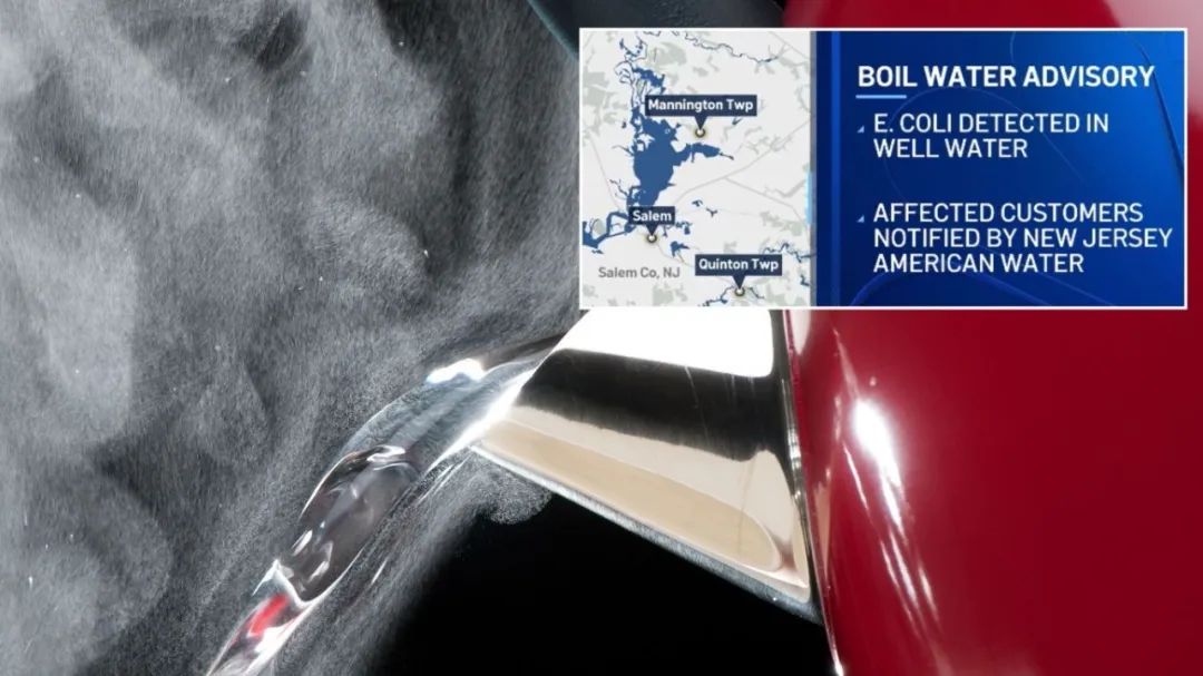 新泽西州水中现大肠杆菌