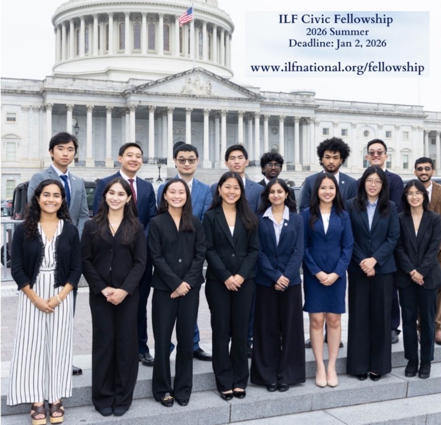 国际领袖基金会（ILF）宣布启动2026年夏季亚裔美国青年公民实习计划