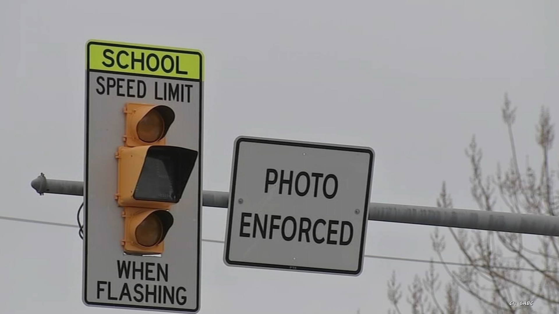 费城校区启动超速摄像头试点